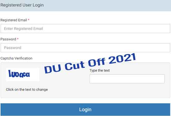 DU Cut Off 2021