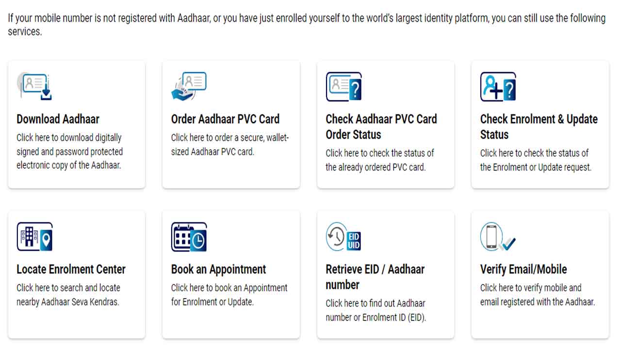 Apply for PVC Aadhaar Card Online 2023, Fees, Status & Delivery Time 6 pvc aadhaar card apply online step 1