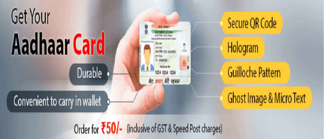 Aadhaar PVC Card Fee