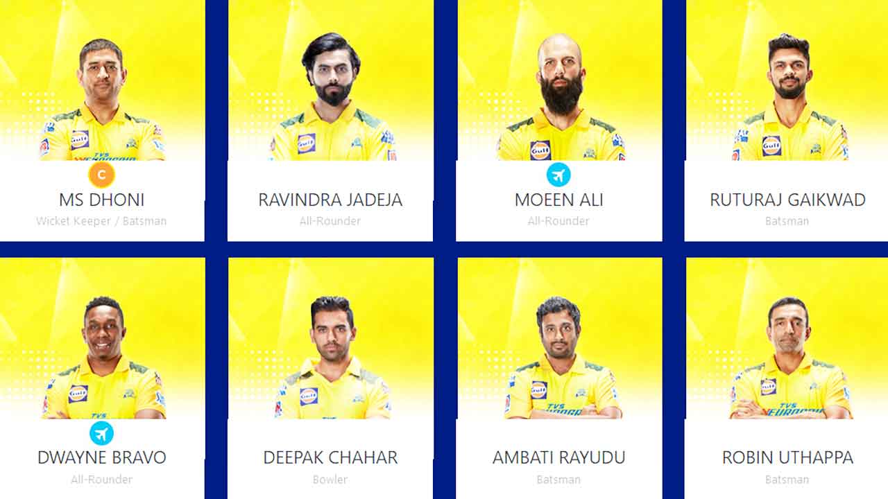 CSK Team 2022 Matches